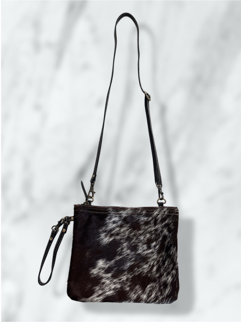 Cowhide Crossbody Bag